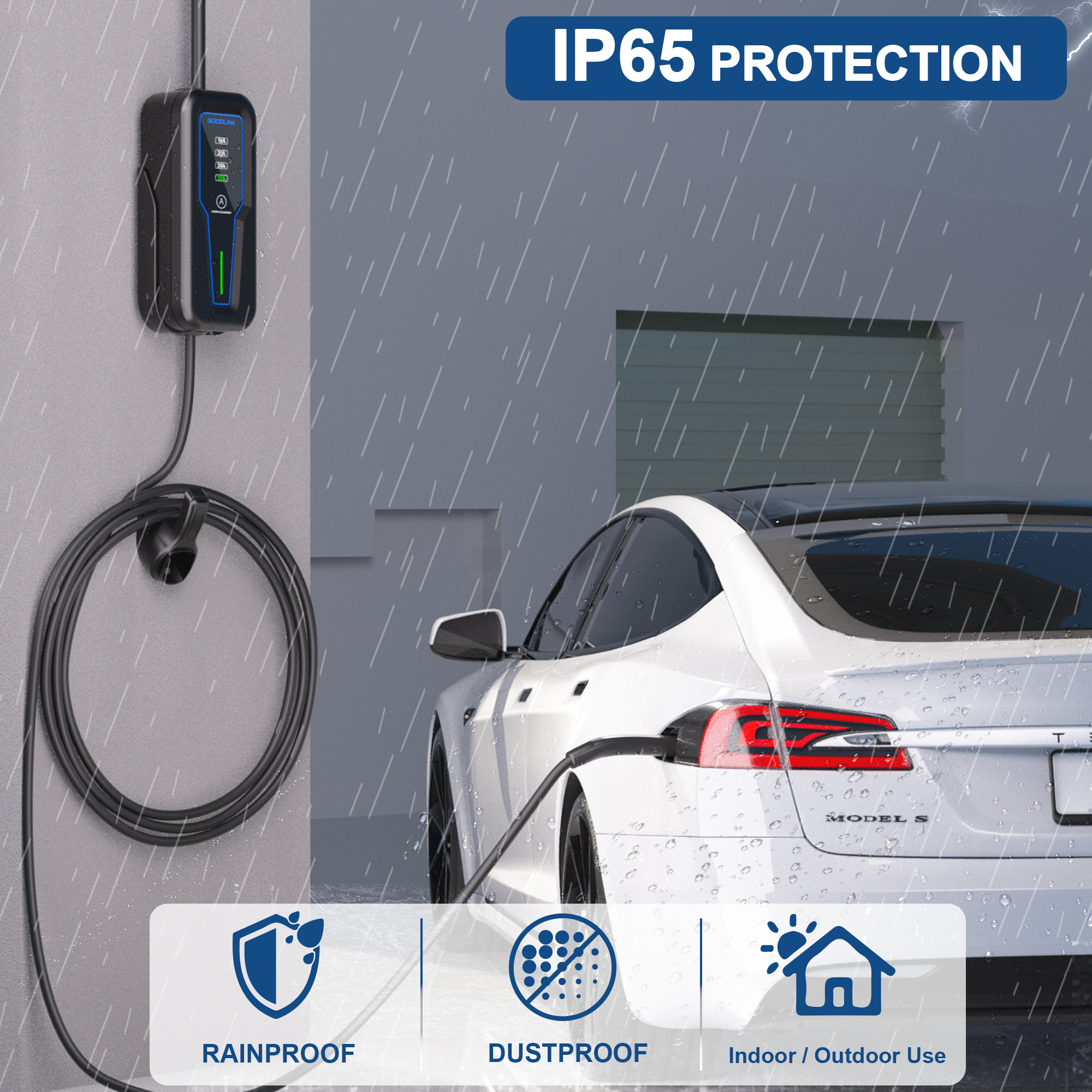 Portativ EV zaryadlovchi LED displey holati