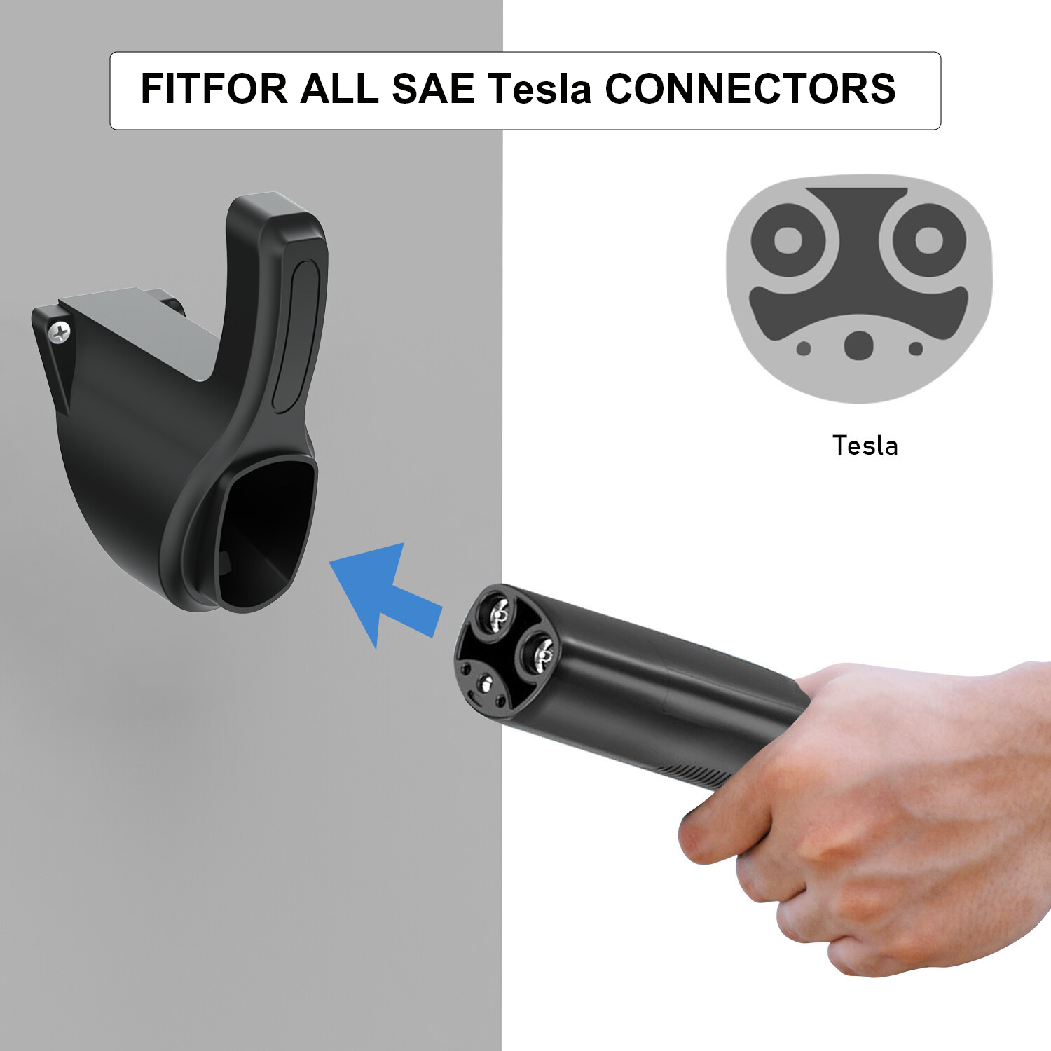 Tesla EV Charging Cable Hook