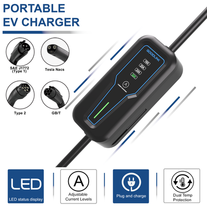 Portativ EV zaryadlovchi LED displey holati 