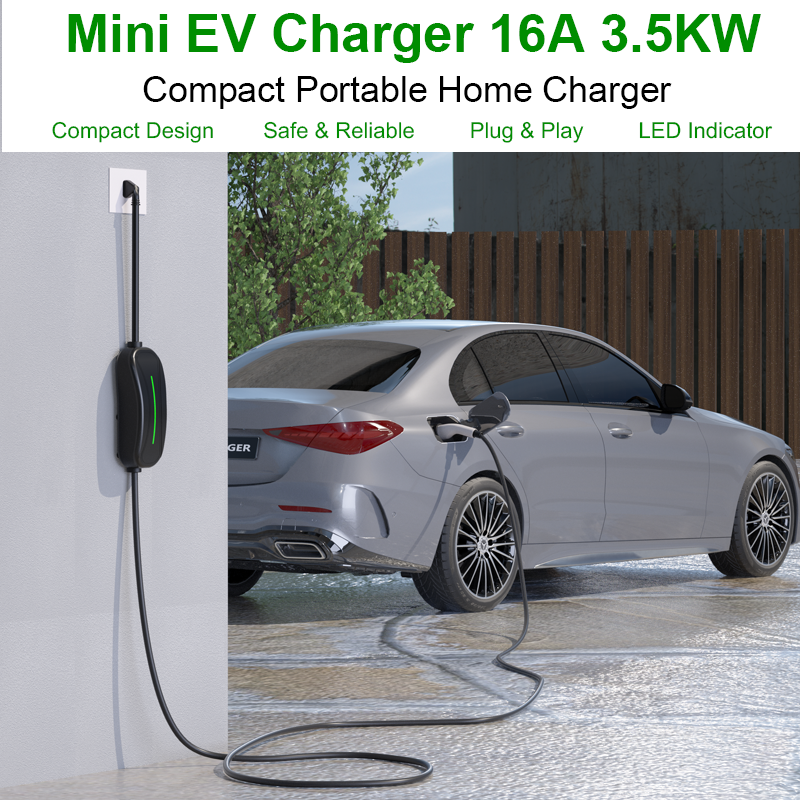 3.5KW Mini  Portable EV Charger