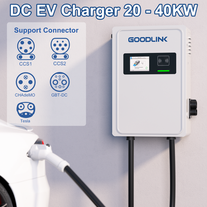 适用于家庭和商业用途的 20–40kW 直流快速充电