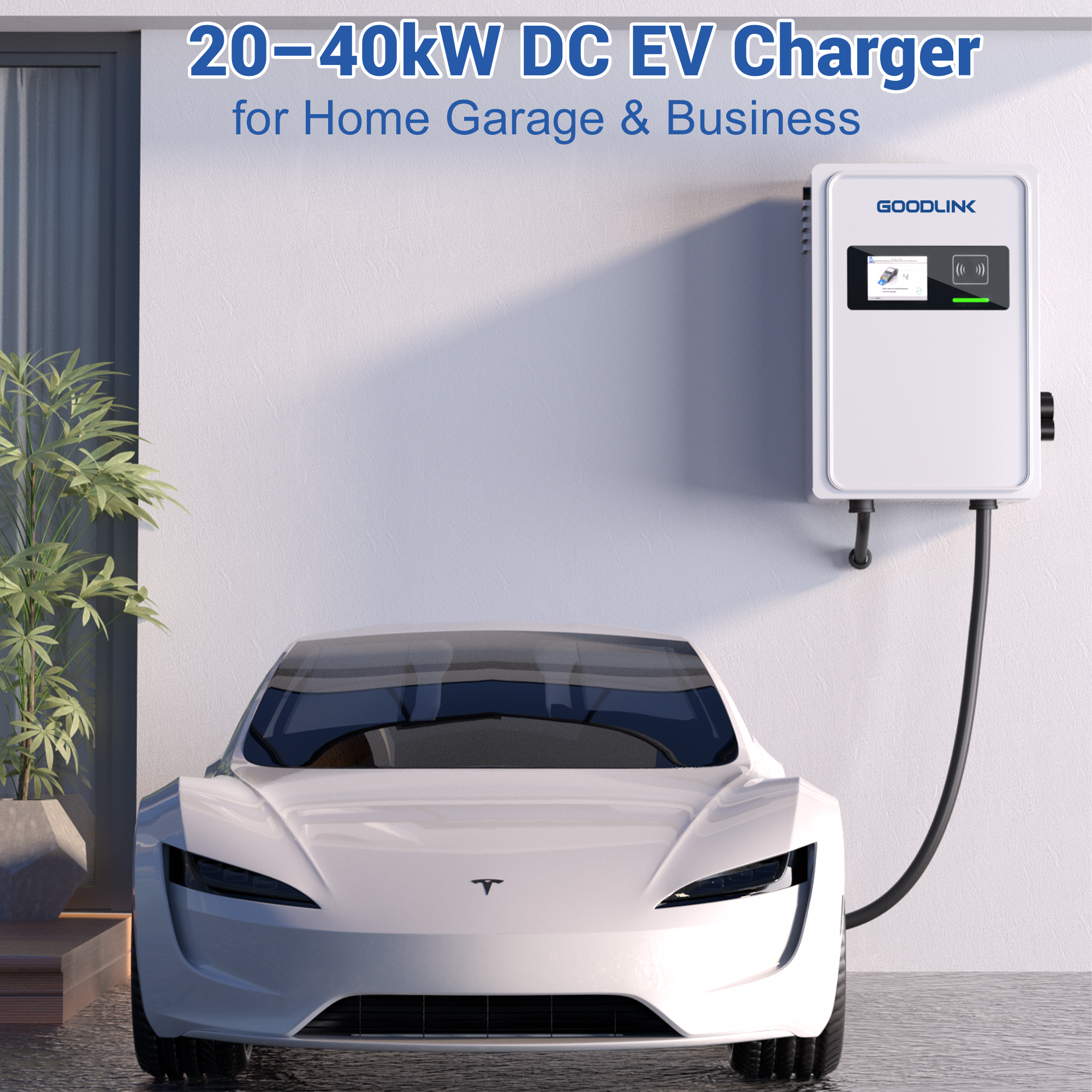 20–40kW DC Fast Charging for Home & Commercial