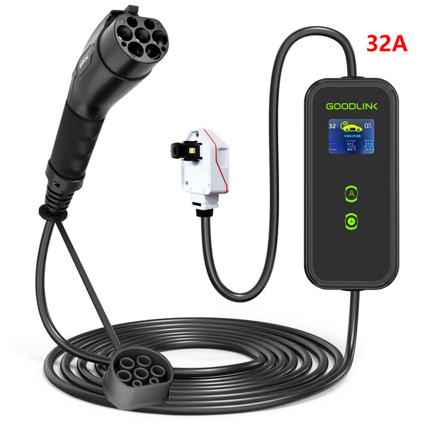 GB/T 32A Portable EV charger